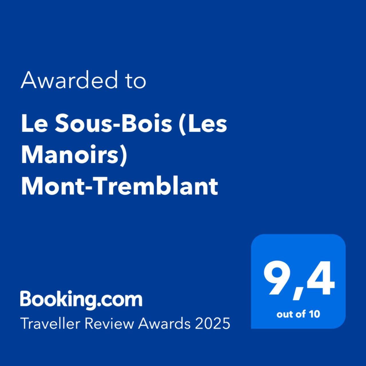 Le Sous-Bois Apartman Mont-Tremblant Kültér fotó